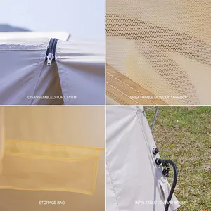 Inflatable Camping Tent With Pump 4 Season Inflatable Tents For Camping Inflatable Tent Waterproof Easy Setup Glamping Tent