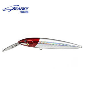 Seasky 30g gran juego plomo cebo duro hundimiento buceo profundo almizcle atún inoxidable labio cabeza curricán Minnow - Product Image 3