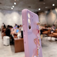 Coque en silicone mignonne pour filles pour Samsung Galaxy S23 Plus S24 FE S25 Ultra S26 Plus A55 A35 A25 A15 A54 A36 A26 A56 A57 A37 A17