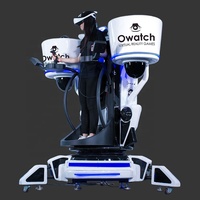Simulateur de vol à vision complète à 360 degrés, cockpit, jeu de réalité virtuelle, stand de réalité virtuelle
