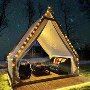 <span class=keywords><strong>Tente</strong></span> de réception triangulaire HOUMU, design <span class=keywords><strong>chalet</strong></span>, monocouche, imperméable, pour usage commercial extérieur, <span class=keywords><strong>camping</strong></span>, barbecue, et point d'accès social media - Product Image 6