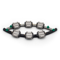 Riel Curvo Modelo R de THK, HCR15A +60/150R, HCR12A, HCR15A, HCR25A, HCR35A, HCR45A, HCR65A, Riel Guía Circular Curvo