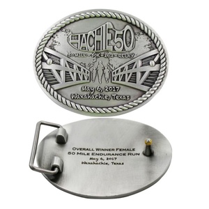 Fabricante de Medallas, Hebillas de Metal Personalizadas con Logotipo, Rectangulares, Ovaladas, Planas, Cuadradas, Redondas, Vintage, Sólidas, Hebillas de Cinturón Personalizadas Estilo Western - Product Image 2