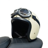 Casque de moto électrique BLD pour l'approvisionnement transfrontalier, léger, unisexe, design rétro, en plastique renforcé de fibre de verre, certifié 3C