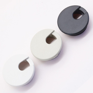 Boîte de gestion de câbles en plastique en forme de U pour bureaux, cache-trou de câble de 35/38/45/50/63,5 mm pour accessoires de câblage informatique - Product Image 2