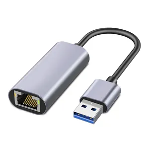 Nieuwe Product Gigabit Ethernet Adapter Usb Type C 3.0 Netwerkkaart Te RJ45 Lan Aluminum10/100/1000 Mbps Externe Voor laptop Telefoon