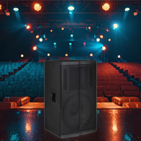 Haut-parleur passif professionnel EYSOUNDPRO 500W 8 Ohm Speakon, enceinte en bois portable et durable de 15 pouces à haut rendement