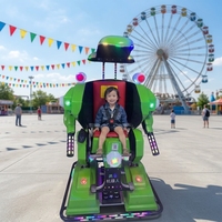 Leduole LT-5 Robot Électrique Intelligent Commercial d'Extérieur/Intérieur pour Enfants, avec Fonction de Conduite et de Marche, Radar Anti-Collision et Musique