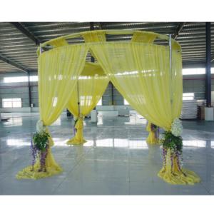 Heavy duty <b>backdrop</b> <b>stand</b> telescopic event stage wedding pipe and drape - Product Image 5