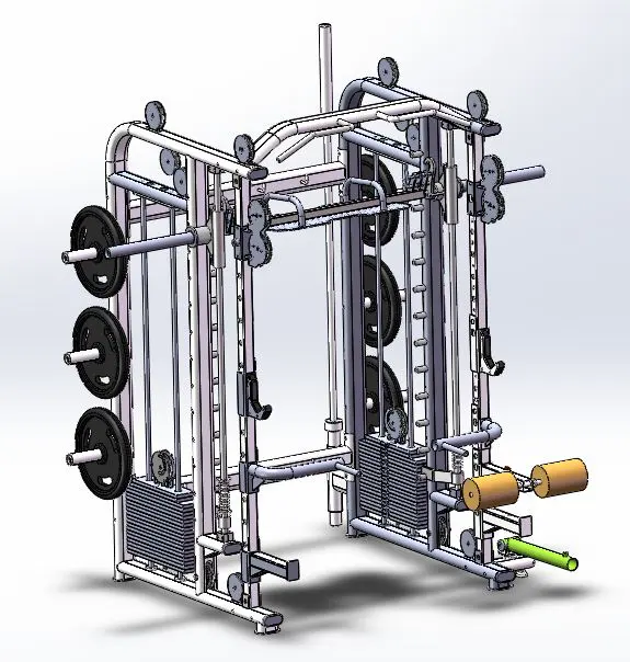 New Design Hot Sell Dezhou Aoshengjia Functional Trainer&Smith Squat Commercial Gym Equipment/Smith Machine A094