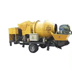 New Arrival Auto stationary cement pump machine concrete with two wheeler high cement silo calculator