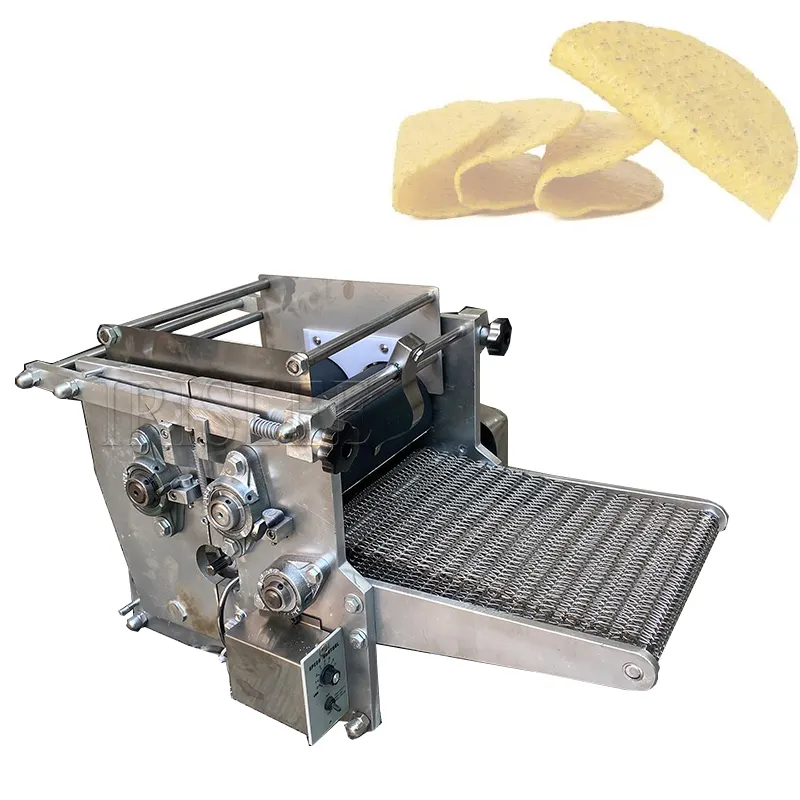 Máquina automática para hacer tortillas de maíz de forma redonda mexicana