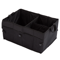 Boîte de rangement pour coffre de voiture de style minimaliste, organisateur de hayon pliable, grand sac à débris, pochette de rangement pour voiture