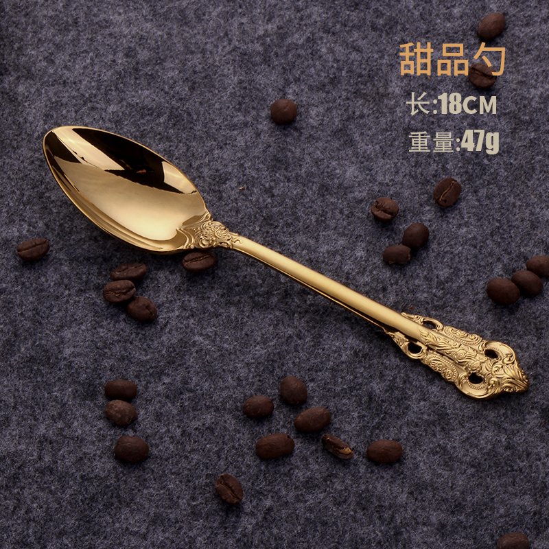 Cucchiaio da dessert-oro