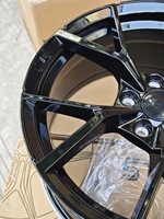 Jantes en alliage coulé ultra légères de 17, 18, 19 et 20 pouces, 5x112, face usinée noire pour VW Golf 8 R GTI Touareg Arteon R