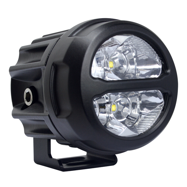 New Original Mini Driving Light Laser Gun for Motorcycle Dual Color White Yellow Led Driving Light Auxiliary Light for Motorbike