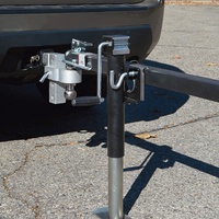 Altertool Cric de remorque à vent latéral 3500LBS de haute qualité Support de cric d'atterrissage de remorque pivotant pour pièces et accessoires de remorque