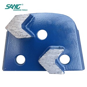 Bloc abrasif trapézoïdal personnalisable SANG pour meuleuse de sols en béton - Product Image 3