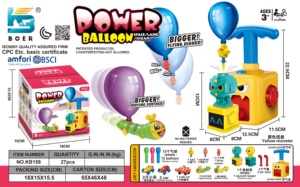 Children's Toy Car Educational Experiment Science Balloon Launcher Racer Kids Balloon Toy Car - Product Image 3