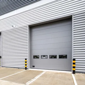 Китайский производитель, промышленные накладные промышленные гаражные автоматические складские вертикальные подъемные раздвижные секционные двери