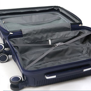 Vente en gros Ensemble de 3 pièces de sacs de voyage à roulettes classiques personnalisés Valises à coque dure avec doublure en polyester Bagages de transport - Product Image 6