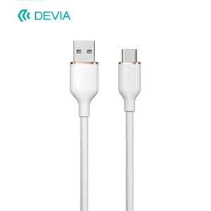 <span class=keywords><strong>C</strong></span>âble de données <span class=keywords><strong>USB</strong></span> A vers Type-<span class=keywords><strong>C</strong></span> en silicone à charge rapide 2,4A <span class=keywords><strong>Devia</strong></span> 1,2M - Product Image 5