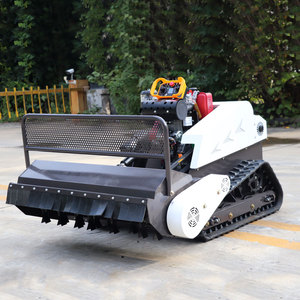 <span class=keywords><strong>Tondeuse</strong></span> robot chenillée diesel autopropulsée de 1000 mm avec télécommande et lame rotative de qualité industrielle - Product Image 2