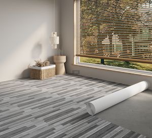 Rouleaux de Linoléum PVC Antidérapant Modernes, Imperméables, Motif Floral, Aspect <span class=keywords><strong>Bois</strong></span>, Solutions de Revêtement de Sol, Sets de <span class=keywords><strong>Tapis</strong></span> en <span class=keywords><strong>Vinyle</strong></span> à Dossier Feutre pour la Maison - Product Image 3