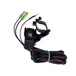 Auto <b>Relay</b> 12 V 40 A Thumb Switch Wiring Harness For Winch Repair Replacement - Product Image 2