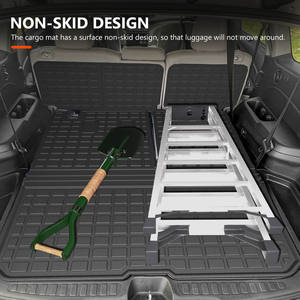 Alas kursi Honda <span class=keywords><strong>Pilot</strong></span> 8 aksesoris tahan lama TPE Cargo Liner belakang bagasi tikar sandaran tikar lantai - Product Image 4