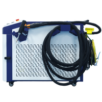 Nueva Máquina de Soldadura, Corte y Limpieza Láser de Fibra 3 en 1 para Acero Inoxidable y Aluminio, Portátil y Refrigerada por Agua