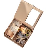 Saint Valentin Cadeau Fleurs Aromathérapie avec Main Cadeau Demoiselles D'honneur Boîte Cadeau De Mariage