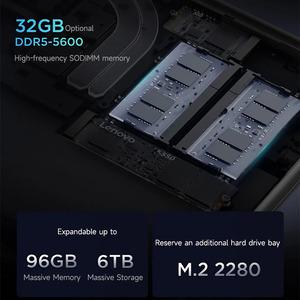 โน้ตบุ๊กเกมมิ่งส่วนตัวรุ่นใหม่ล่าสุดปี 2026 XiaoXin Pro 14 Core Ultra5-336H/Ultra7-356H แรม 32GB ความจุ 1TB หน้าจอ 14 นิ้ว 2.8K OLED 120Hz Xiaoxin Pro 1 - Product Image 2