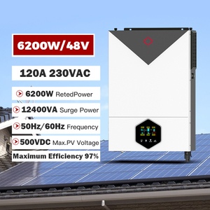 Inversor Solar Híbrido Growatt de 3kw, 5kw, 8kw, 10kw, 12kw, 15kw, 16kw, 110v, 120v, 220v, 240v, MPS-VII 3600W, 48v, 24v, 12v, 220v, MPPT - Product Image 4