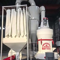 Broyeur de calcaire 200-325 Mesh avec machine Raymond, faible consommation d'énergie, usine de traitement de poudre de calcaire