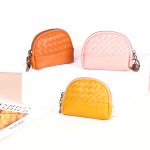 Fashion Pure Color Mini Coin Wallet <b>Small</b> Light and Lovely Braided Bag Coin <b>Purse</b> Coin Storage <b>Small</b> <b>Purse</b> RTS Bulk Mixed Order - Product Image 2