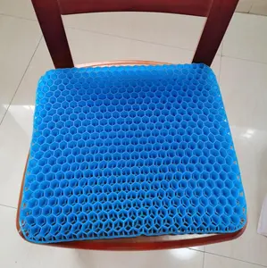 BS-28 In Stock Silicone Massage Summer Gel Cooling Car Office Seat Cushion Car And Chair Pads