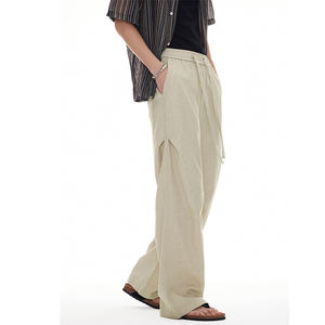 <span class=keywords><strong>Di</strong></span> alta qualità all'ingrosso vecchi soldi vestiti pantaloni <span class=keywords><strong>di</strong></span> <span class=keywords><strong>lino</strong></span> Casual pantaloni <span class=keywords><strong>di</strong></span> <span class=keywords><strong>lino</strong></span> uomini logo personalizzato negozio <span class=keywords><strong>di</strong></span> abbigliamento per gli uomini Online - Product Image 4