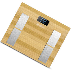 प्रकृति बांस प्लेटफॉर्म के साथ बीविज्ञान 200 किलोग्राम डिजिटल बॉडी फैट स्केल - Product Image 3