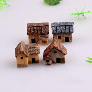 水族館の装飾樹脂装飾小さな家の装飾樹脂装飾 - Product Image 2