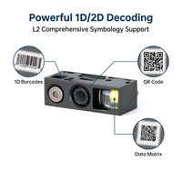 Módulo de Escáner de Código de Barras OEM E13, Diseño Ultracompacto TTL/USB, Rendimiento de Escaneo Ultra Alto, Apuntamiento Láser para Terminales Móviles