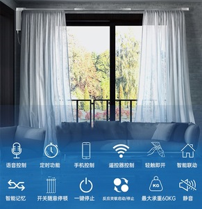 Controlador Automático de Persianas Motorizadas PARA EL Hogar Inteligente, Control Remoto, Tuya, Alexa, <span class=keywords><strong>Google</strong></span>, Abridor de Motor - Product Image 5
