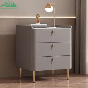 Wayon Smart Home Furniture <strong>Mini</strong> Coffee Table Modern Designed LED Light Wireless Charging Cooling <strong>Drawer</strong> Bedside Table - Product Image 4