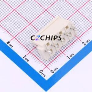 BX-VH3.96-5PZZ-GW Wire-to-Board Pin Header Through hole Component (THT),P=3.96mm Connector 1x5P 3.96mm Through Hole VH - Product Image 2