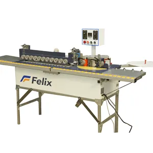 China Shenyang woodworking machinery wood based panels machinery small portable new mini edge banding machine