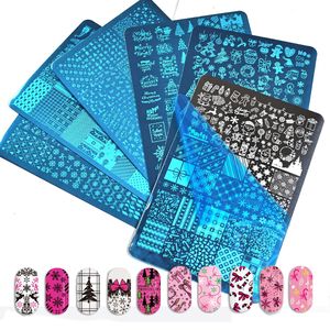 Oferta Especial: Nuevo 2025 - Herramientas de Acero Inoxidable para Decoración de Uñas DIY, Placa de Transferencia de Pintura para Uñas, Molde de Estampado - Product Image 1