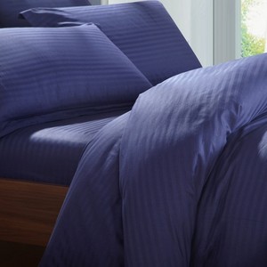 Bộ ga trải giường cotton <span class=keywords><strong>satin</strong></span> sọc kẻ 240 TC, <span class=keywords><strong>size</strong></span> King, nhiều màu sắc, 4 món - Product Image 5