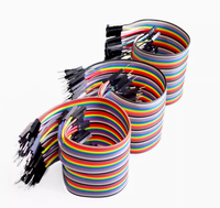 Câbles de raccordement Dupont pour capteurs Raspberry Pi, électronique, connecteurs en porcelaine mâle-femelle/mâle-mâle/femelle pour breadboard