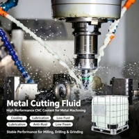 Fluide de refroidissement polyvalent pour la coupe des métaux et fluide semi-synthétique pour l'usinage de précision de l'acier, du fonte, de l'aluminium et des alliages de cuivre