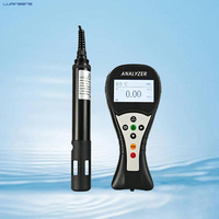 Kit de Medidor de Oxígeno Disuelto Fluorescente Portátil, Analizador de Oxígeno Disuelto de Lectura Rápida para Cría de Camarones y Peces, Plantas de Tratamiento de Agua